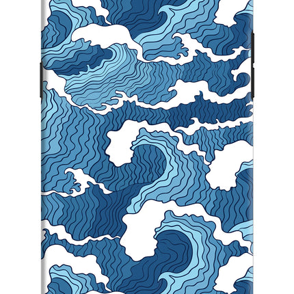 Blue Waves Oppo A57 Hard Case Back Cover by Casekaro