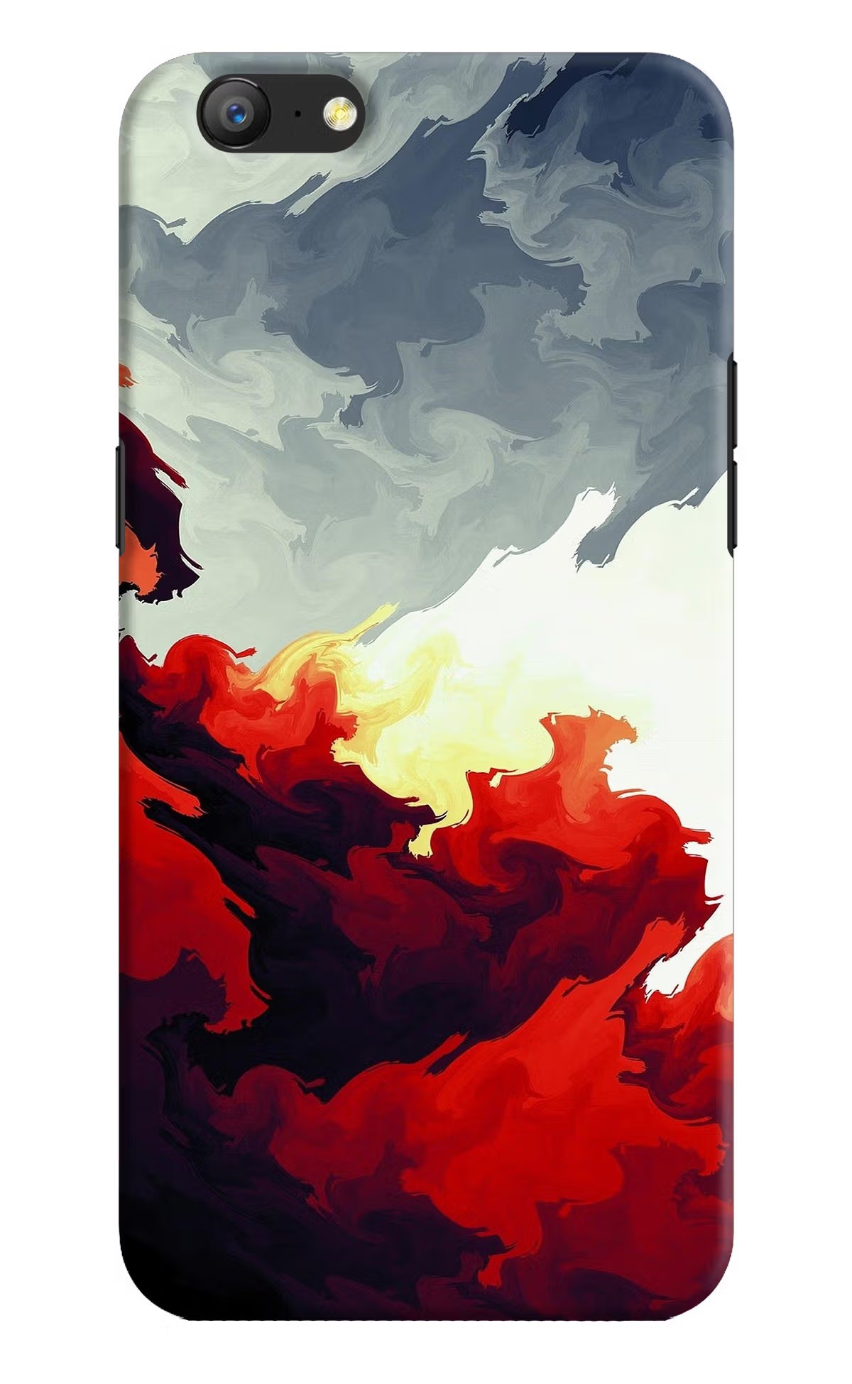 Fire Cloud Oppo A57 Hard Case Back Cover by Casekaro