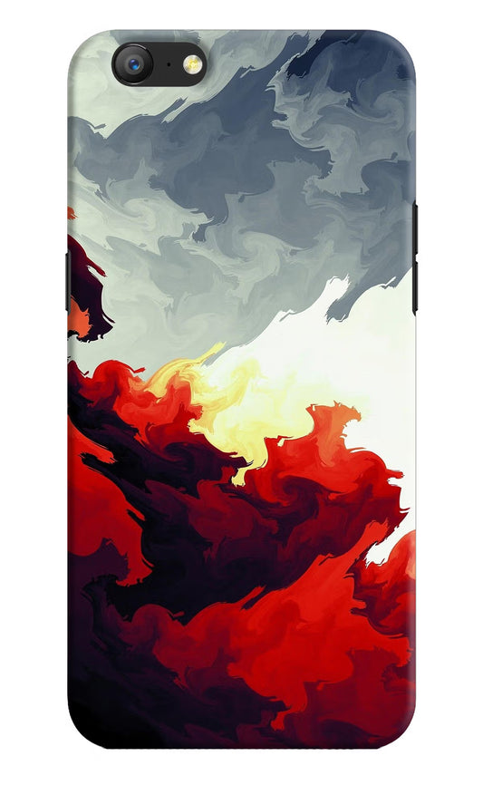 Fire Cloud Oppo A57 Hard Case Back Cover by Casekaro