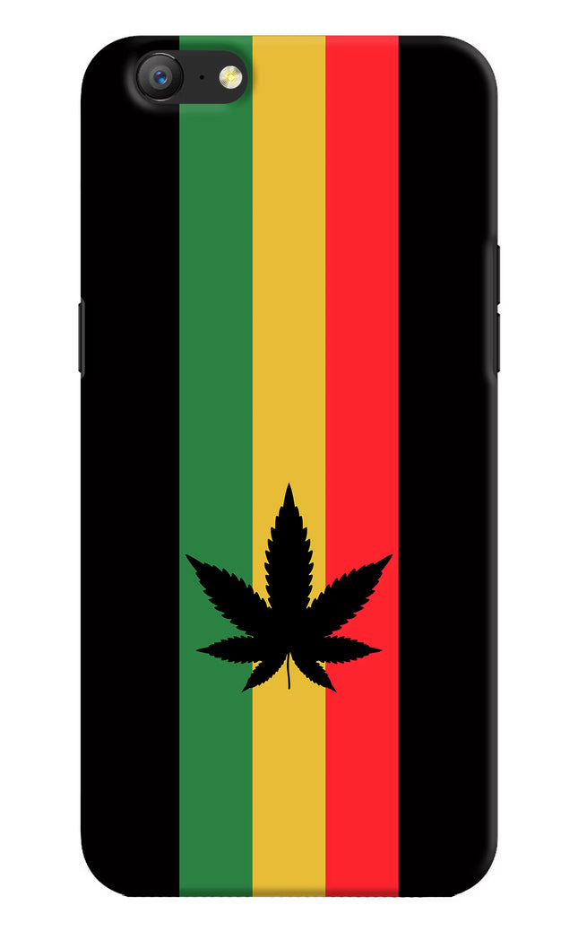 Weed Flag Oppo A57 Hard Case Back Cover by Casekaro