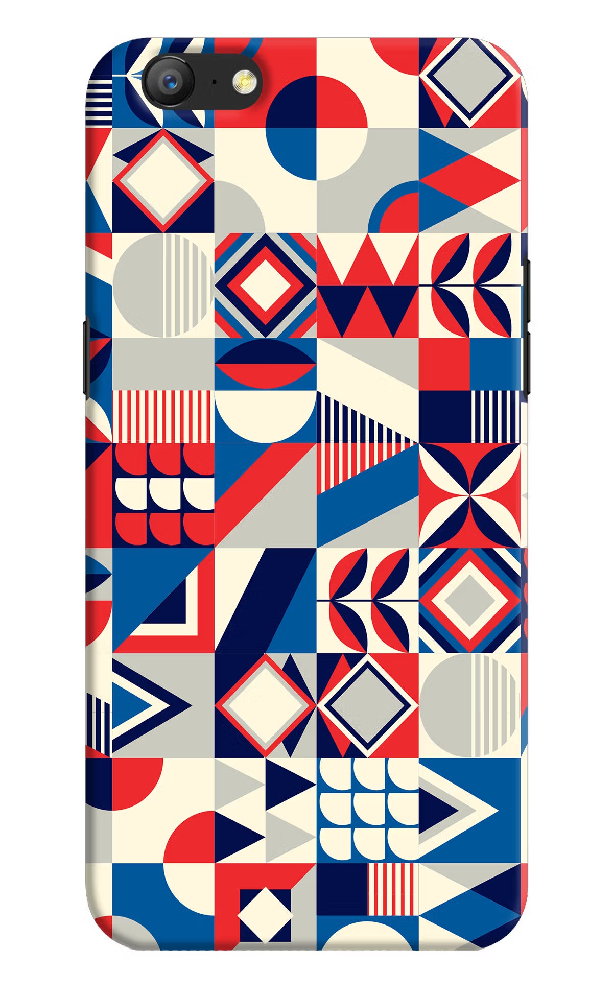 Colorful Pattern Oppo A57 Hard Case Back Cover by Casekaro
