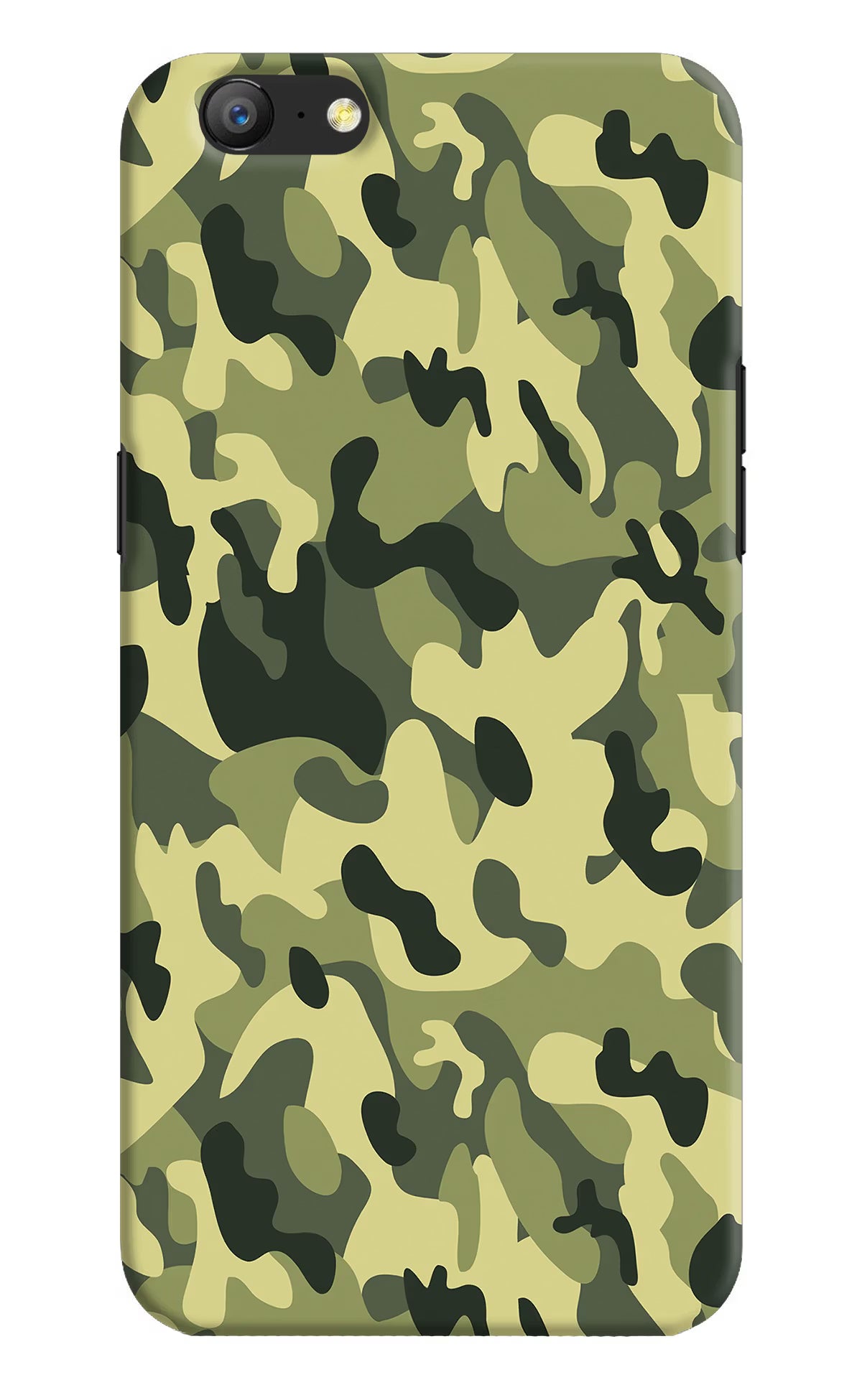 Camouflage Oppo A57 Hard Case Back Cover by Casekaro