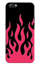 Fire Flames Oppo A57 Hard Case Back Cover by Casekaro