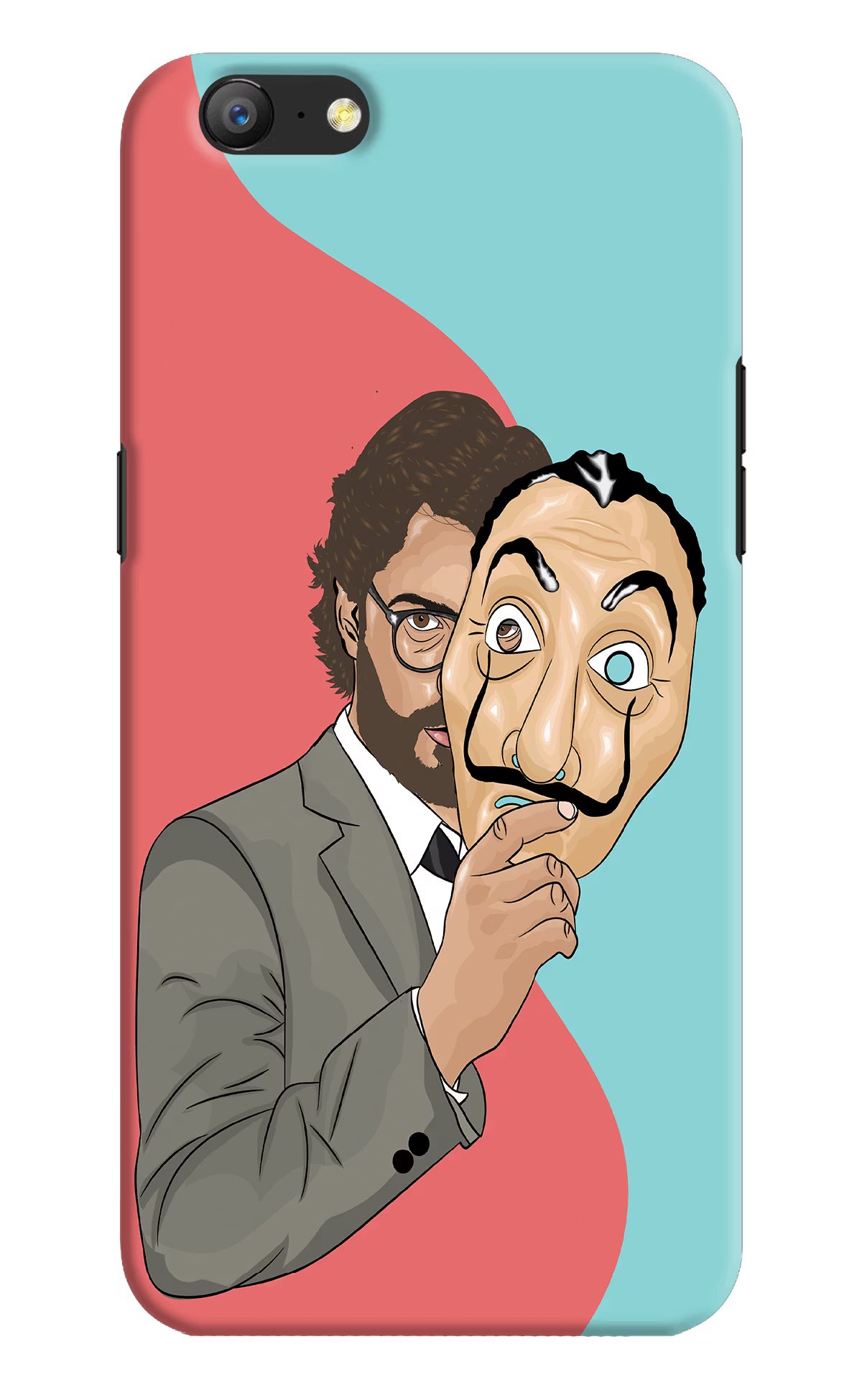 Professor Oppo A57 Hard Case Back Cover by Casekaro