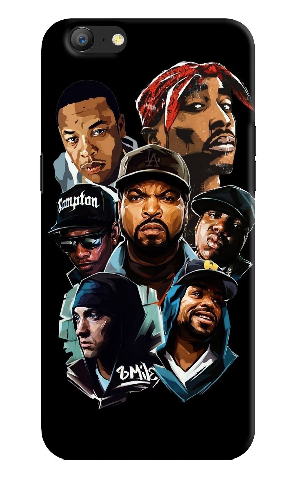 Rappers Oppo A57 Hard Case Back Cover by Casekaro