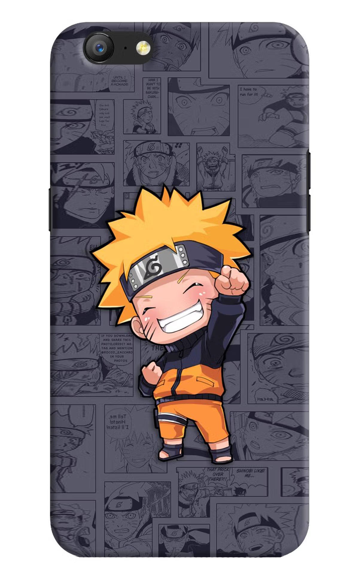 Chota Naruto Oppo A57 Hard Case Back Cover by Casekaro
