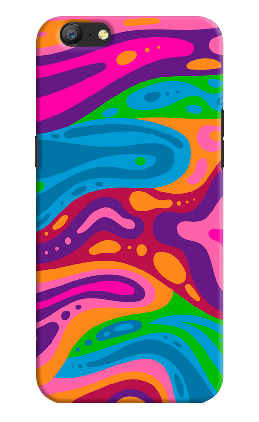 Trippy Pattern Oppo A57 Hard Case Back Cover by Casekaro