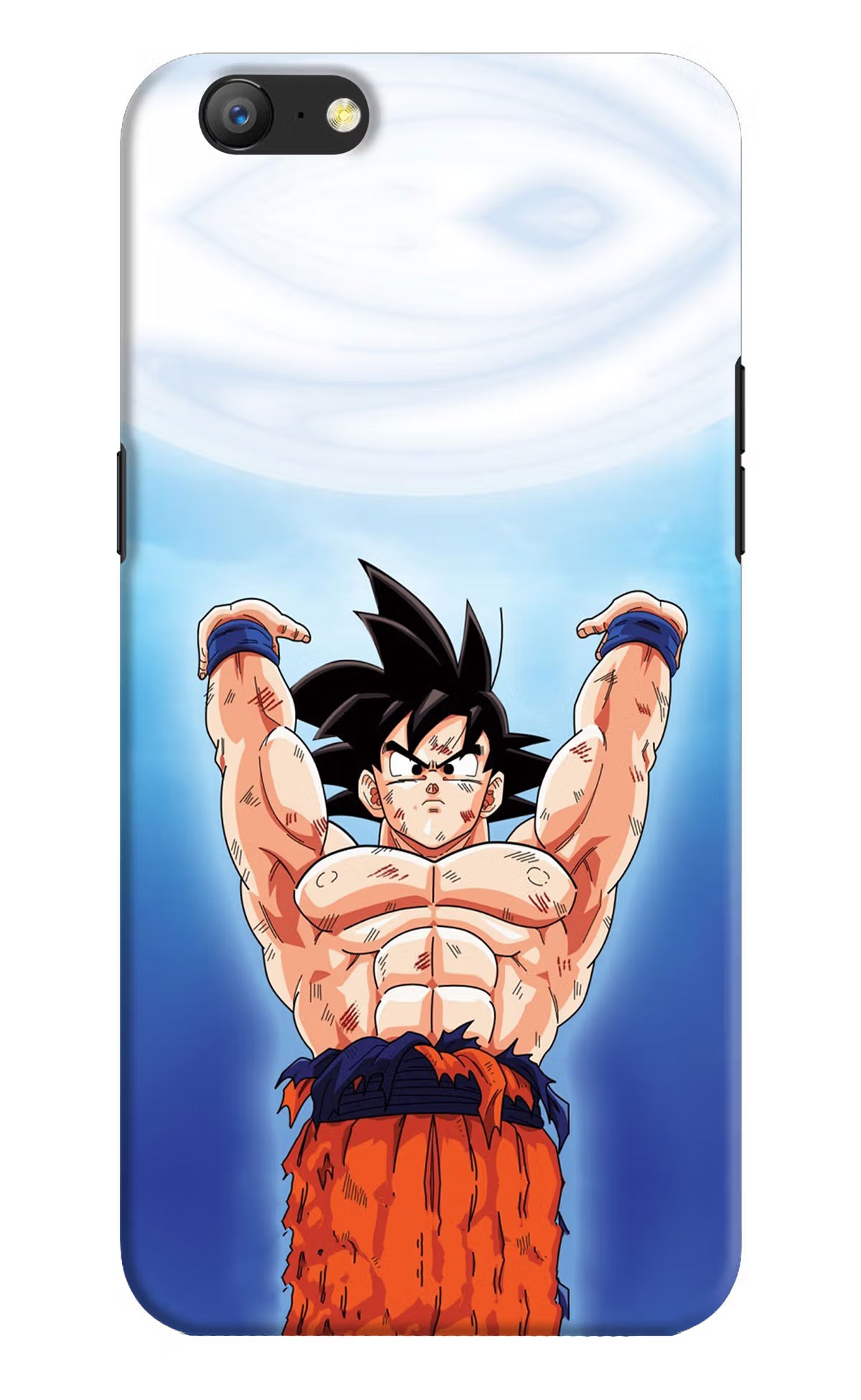 Goku Power Oppo A57 Hard Case Back Cover by Casekaro