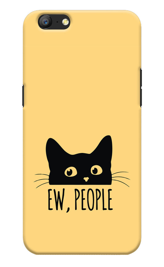 Ew People Catitude Oppo A57 Back Cover