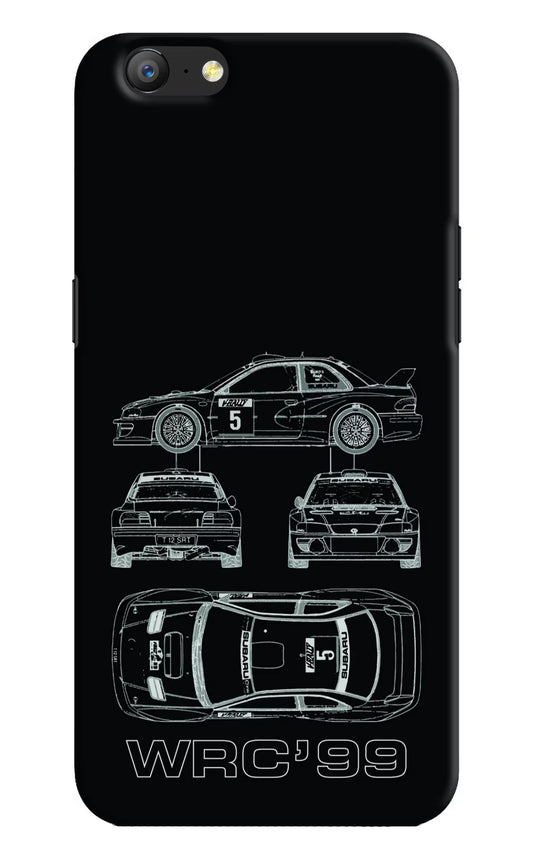 WRC'99 Oppo A57 Hard Case Back Cover by Casekaro