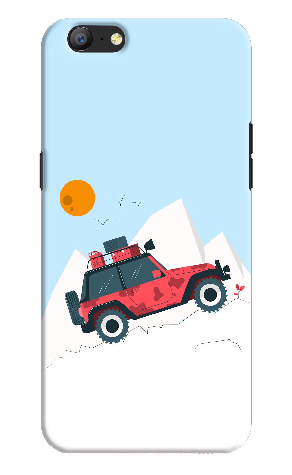 Mountain Trail Beast Oppo A57 Hard Case Back Cover by Casekaro