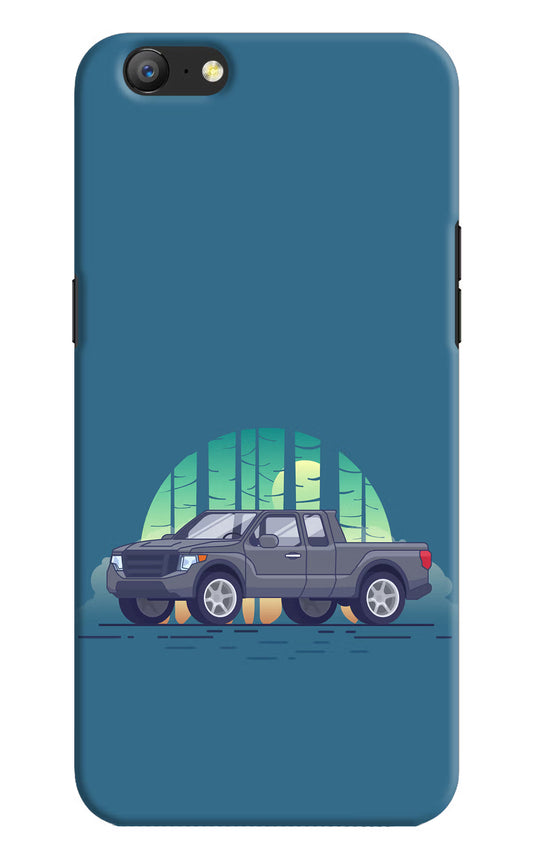 Retro Garage Vibe Oppo A57 Hard Case Back Cover by Casekaro