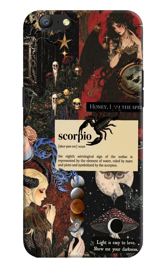 Scorpio Zodiac Oppo A57 Hard Case Back Cover by Casekaro