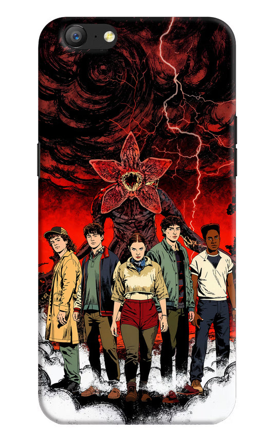 Ordinary Things Characters Oppo A57 Hard Case Back Cover by Casekaro