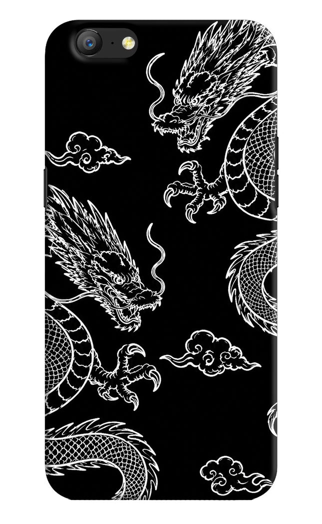 Twin Dragons Oppo A57 Hard Case Back Cover by Casekaro