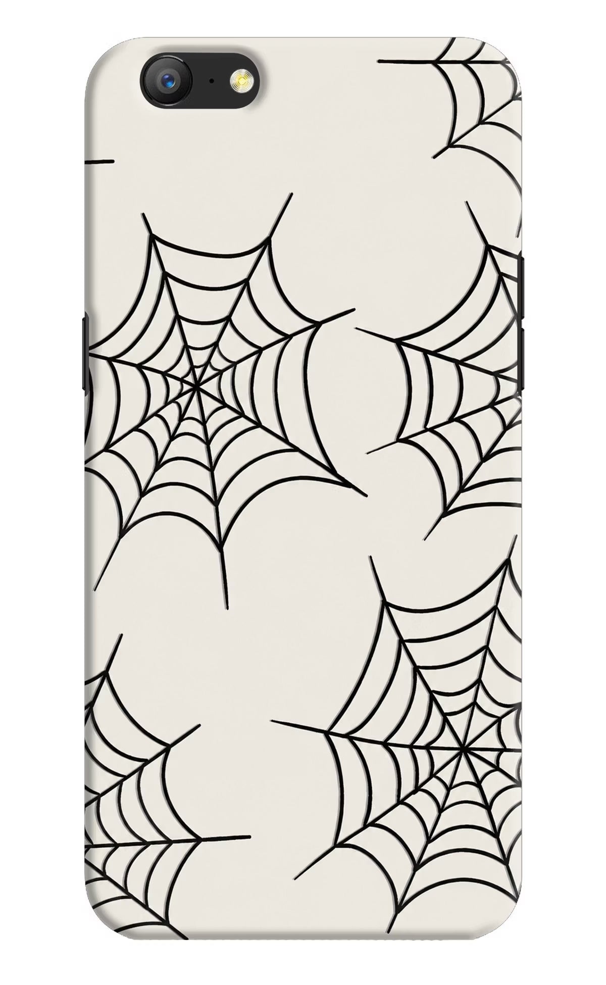 Spider Web Oppo A57 Hard Case Back Cover by Casekaro