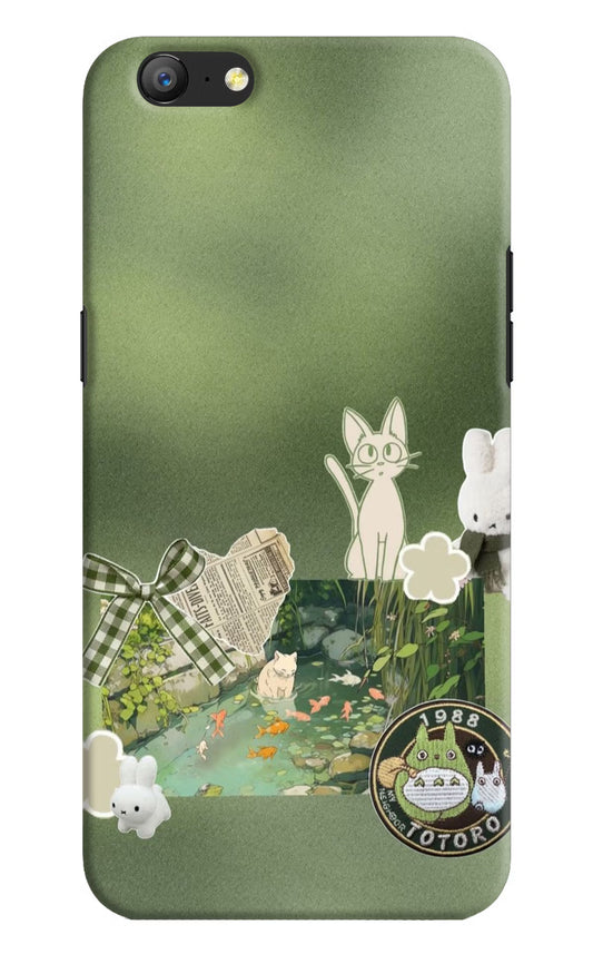 Aesthetic anime Oppo A57 Back Cover