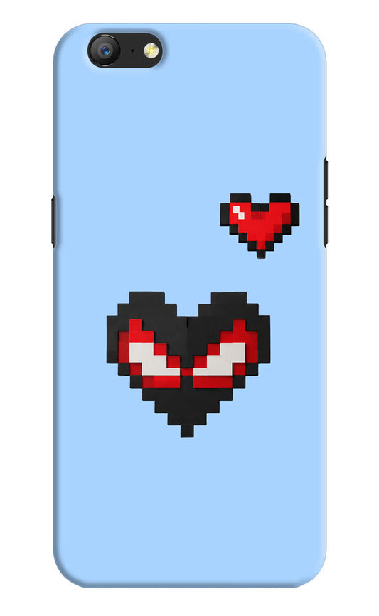 Peter Heart Oppo A57 Hard Case Back Cover by Casekaro
