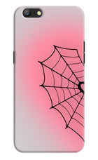 Pink Web Oppo A57 Hard Case Back Cover by Casekaro