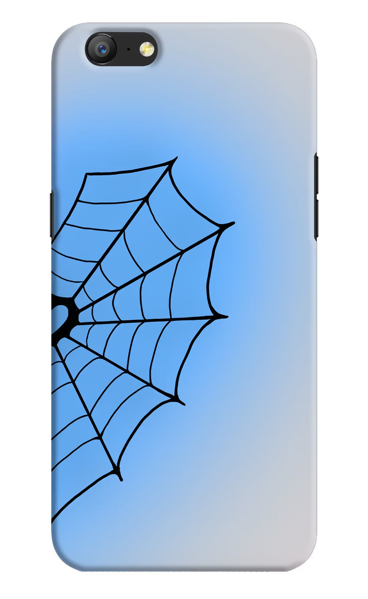 Blue Web Oppo A57 Back Cover