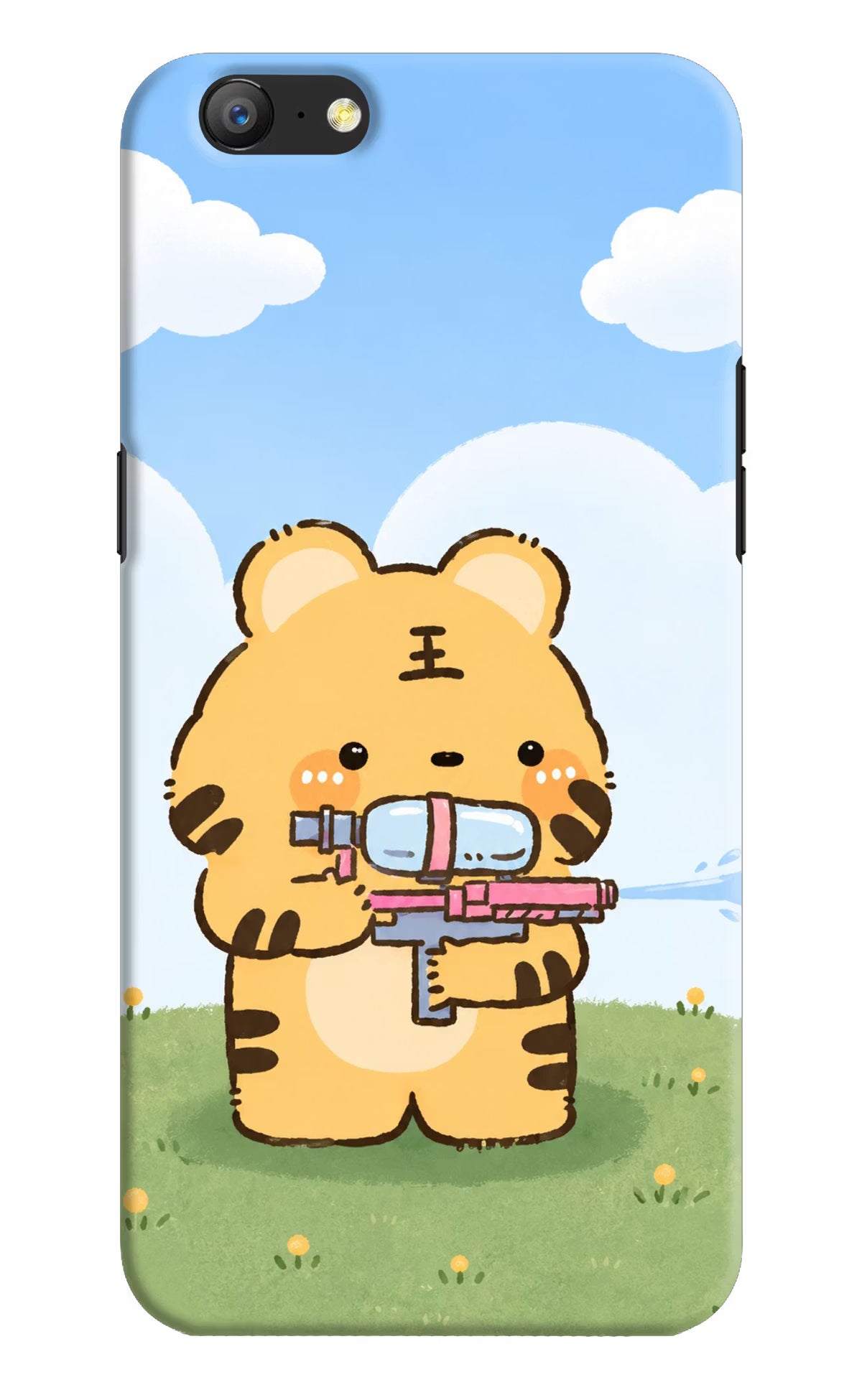 Tiger Treat Oppo A57 Back Cover