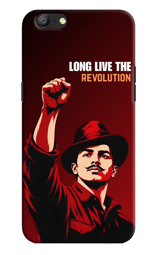Bhagat Singh Revolution Oppo A57 Hard Case Back Cover by Casekaro