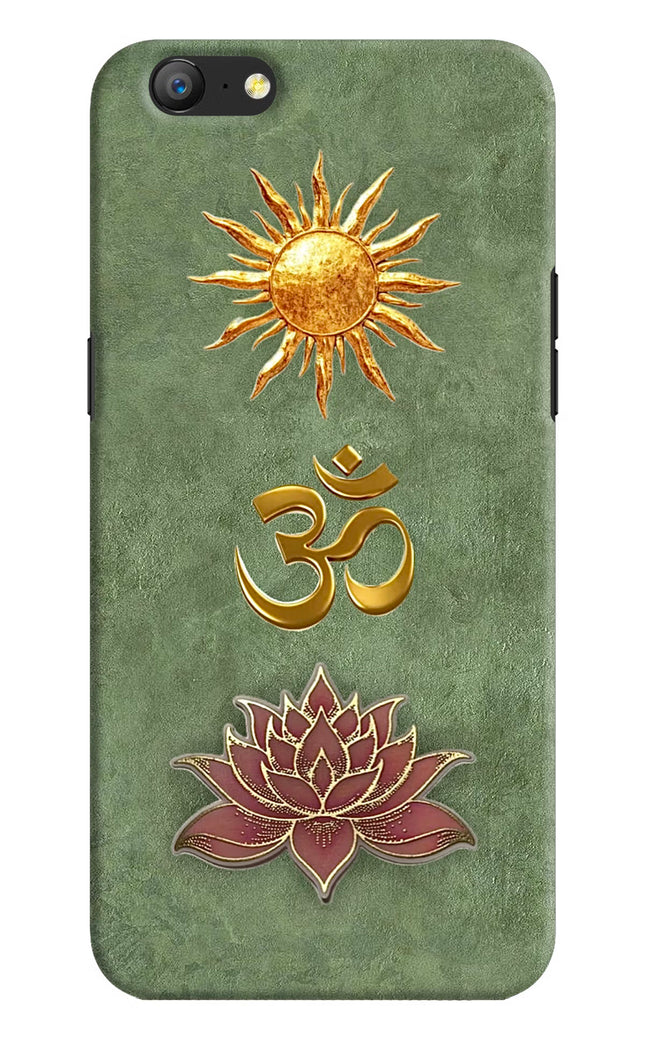 Om & Lotus Oppo A57 Back Cover