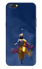 Cosmic Krishna Oppo A57 Hard Case Back Cover by Casekaro