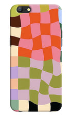 Wavy Grid Oppo A57 Hard Case Back Cover by Casekaro