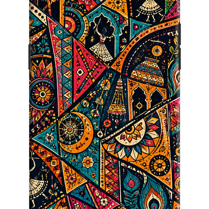Folk Print Oppo A57 Back Cover