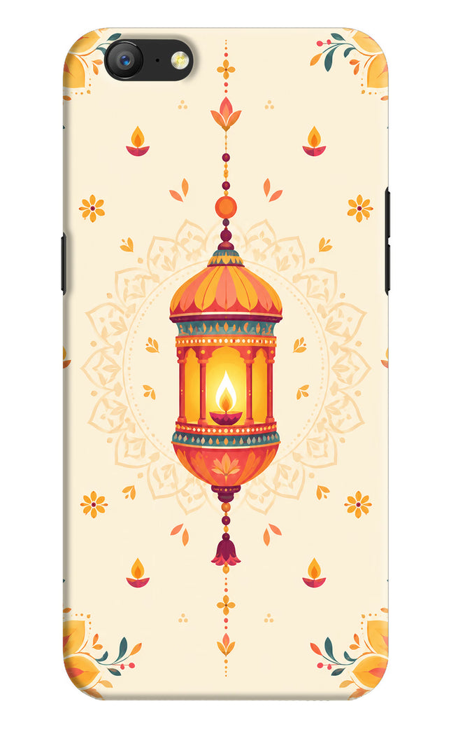 Golden Lantern Oppo A57 Hard Case Back Cover by Casekaro