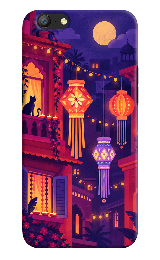 Lantern Lane Oppo A57 Hard Case Back Cover by Casekaro