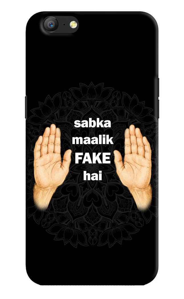 Sabka Malik Fake Oppo A57 Hard Case Back Cover by Casekaro