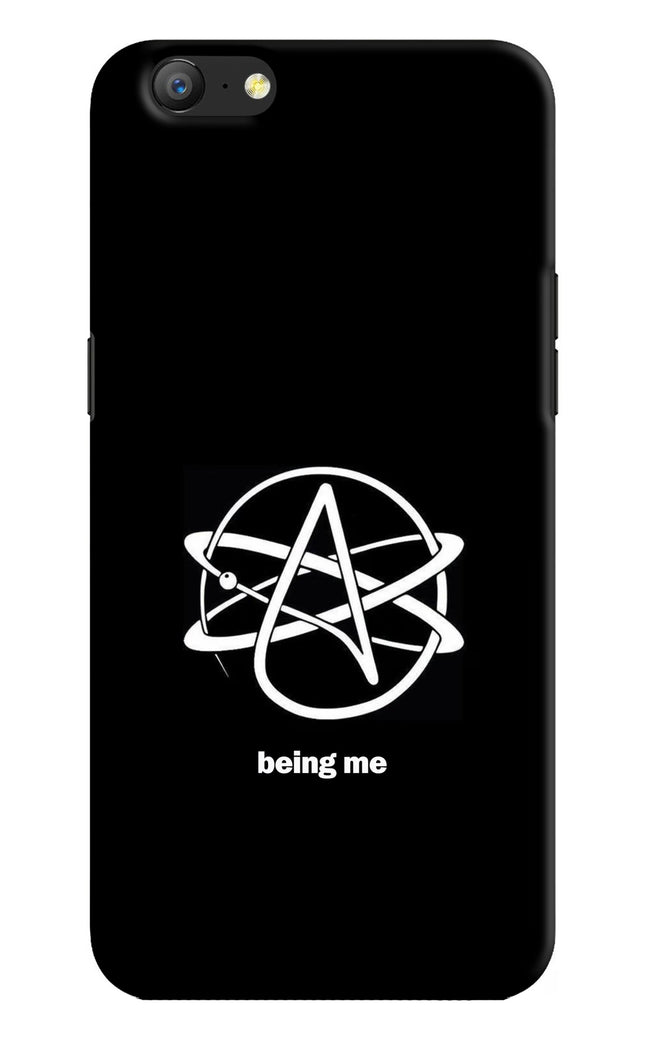 Atheist Symbol Oppo A57 Hard Case Back Cover by Casekaro