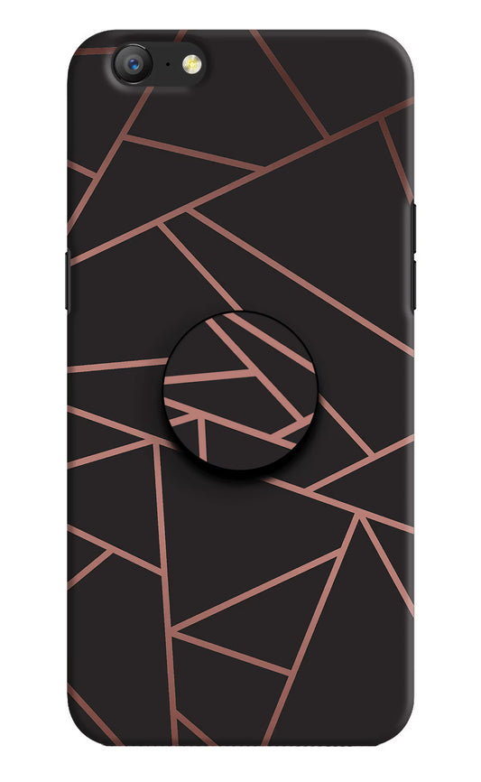 Geometric Pattern Oppo A57 Pop Case by Casekaro