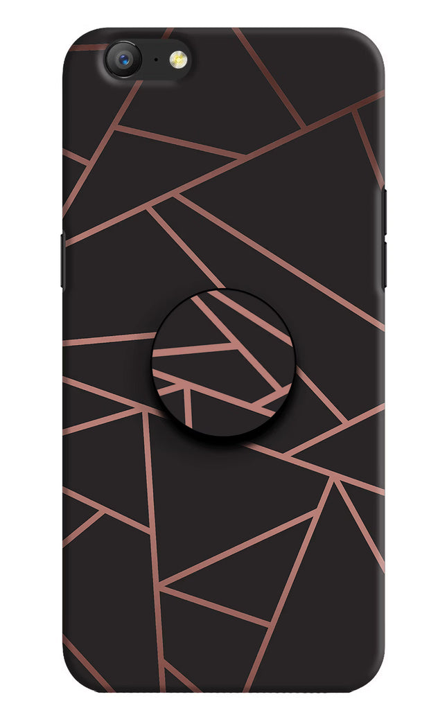 Geometric Pattern Oppo A57 Pop Case by Casekaro