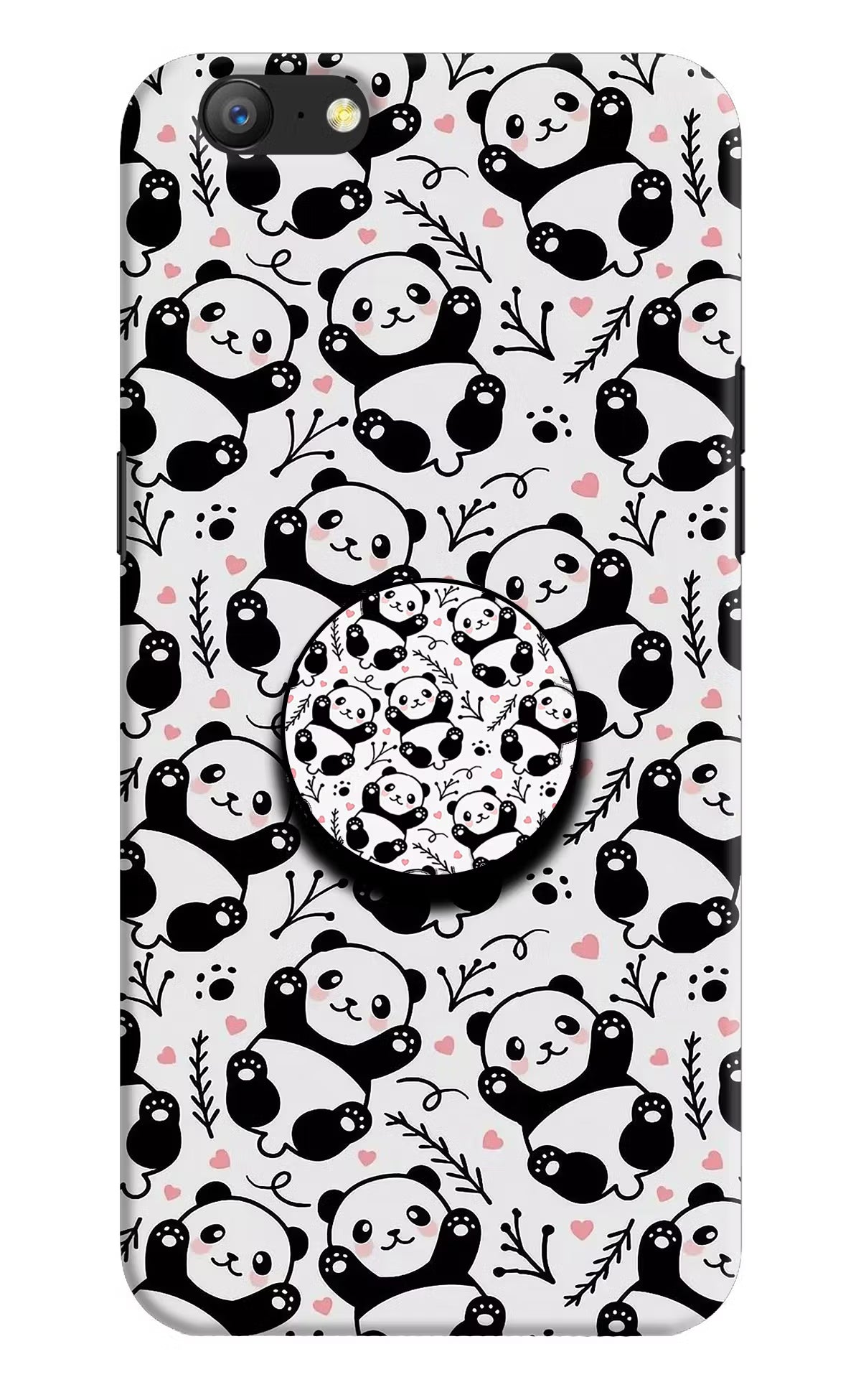 Cute Panda Oppo A57 Pop Case by Casekaro