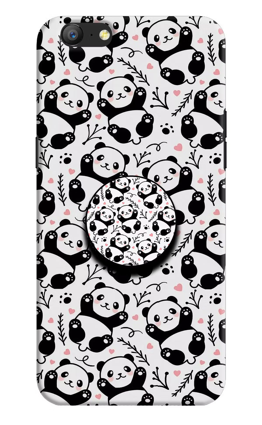 Cute Panda Oppo A57 Pop Case, Hard case