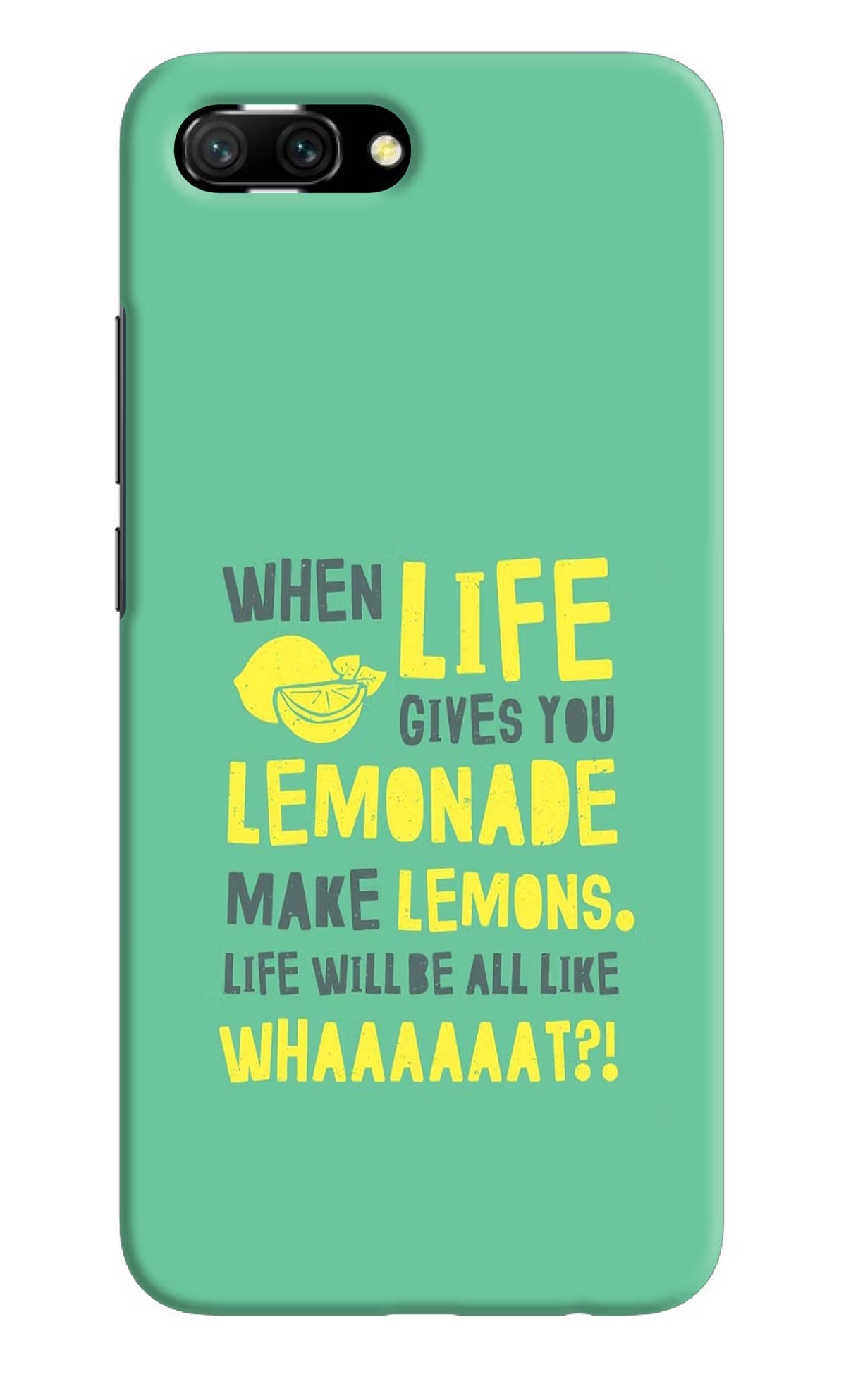 Quote Honor 10 Hard Case Back Cover by Casekaro