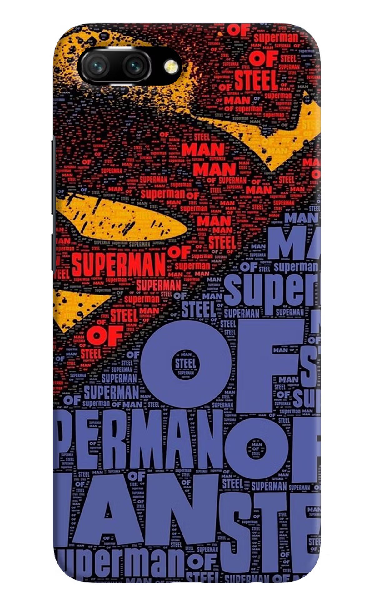 Superman Honor 10 Hard Case Back Cover by Casekaro
