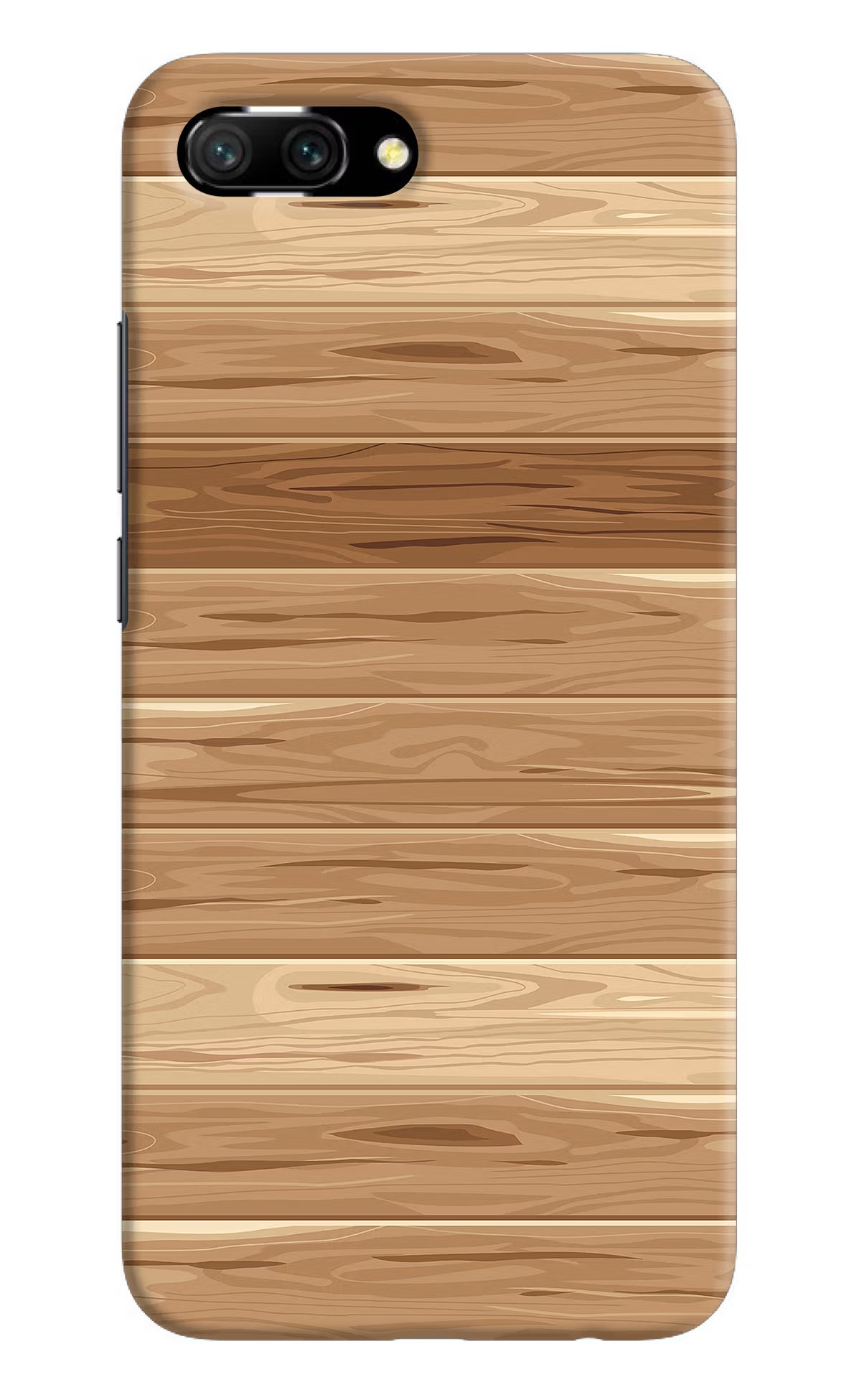 Wooden Vector Honor 10 Hard Case Back Cover by Casekaro