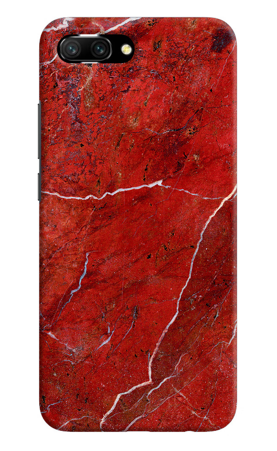 Red Marble Design Honor 10 Back Cover, Hard case