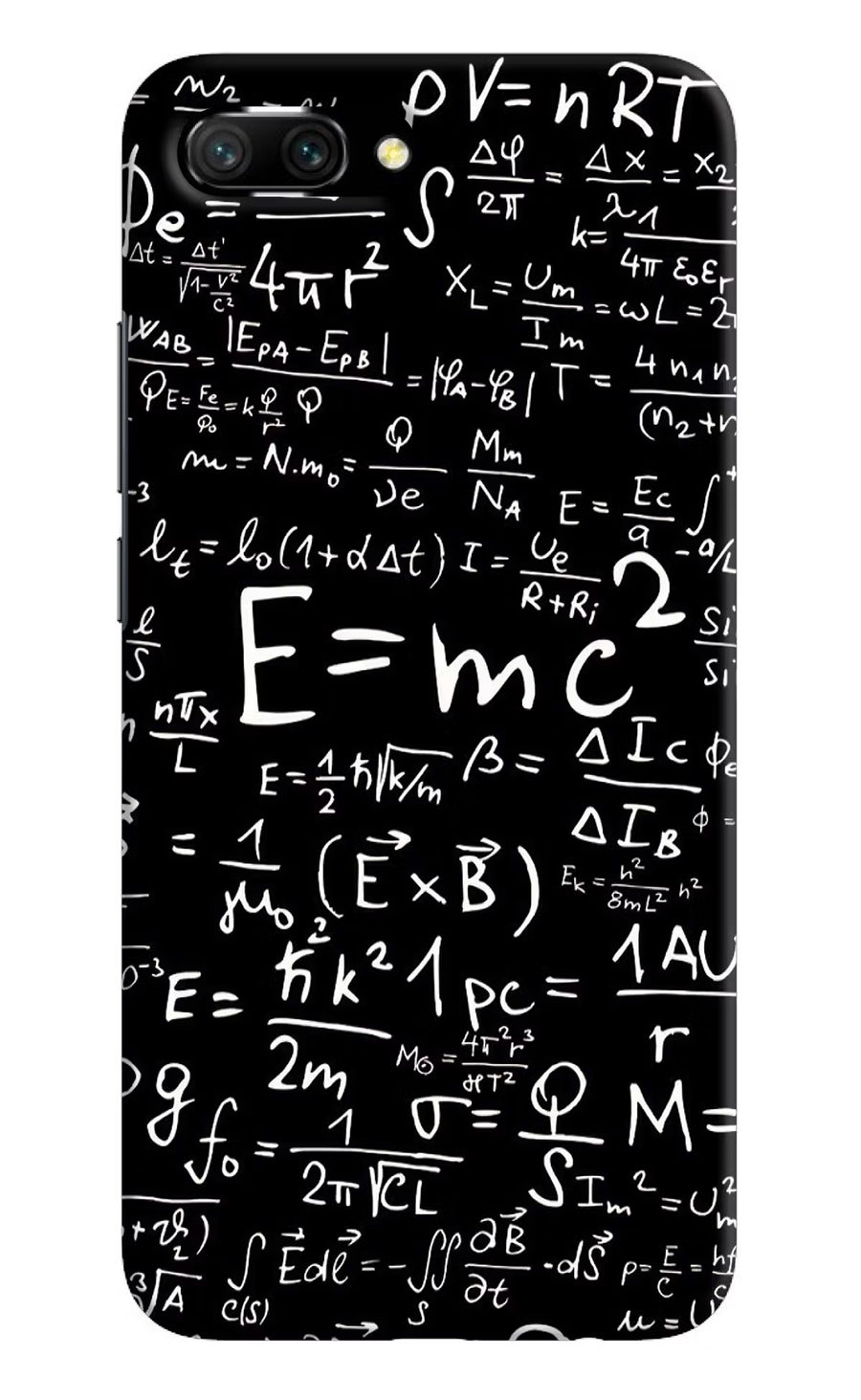 Physics Formula Honor 10 Back Cover, Hard case