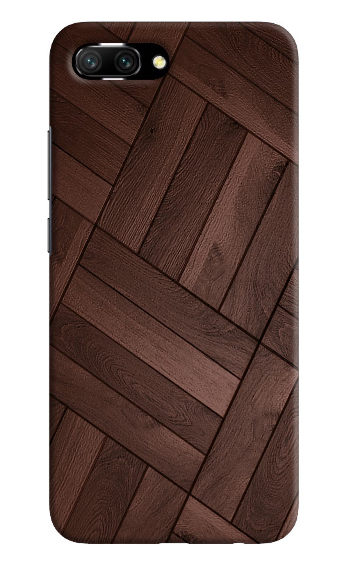 Wooden Texture Design Honor 10 Hard Case Back Cover by Casekaro