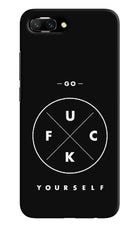 Go Fuck Yourself Honor 10 Hard Case Back Cover by Casekaro