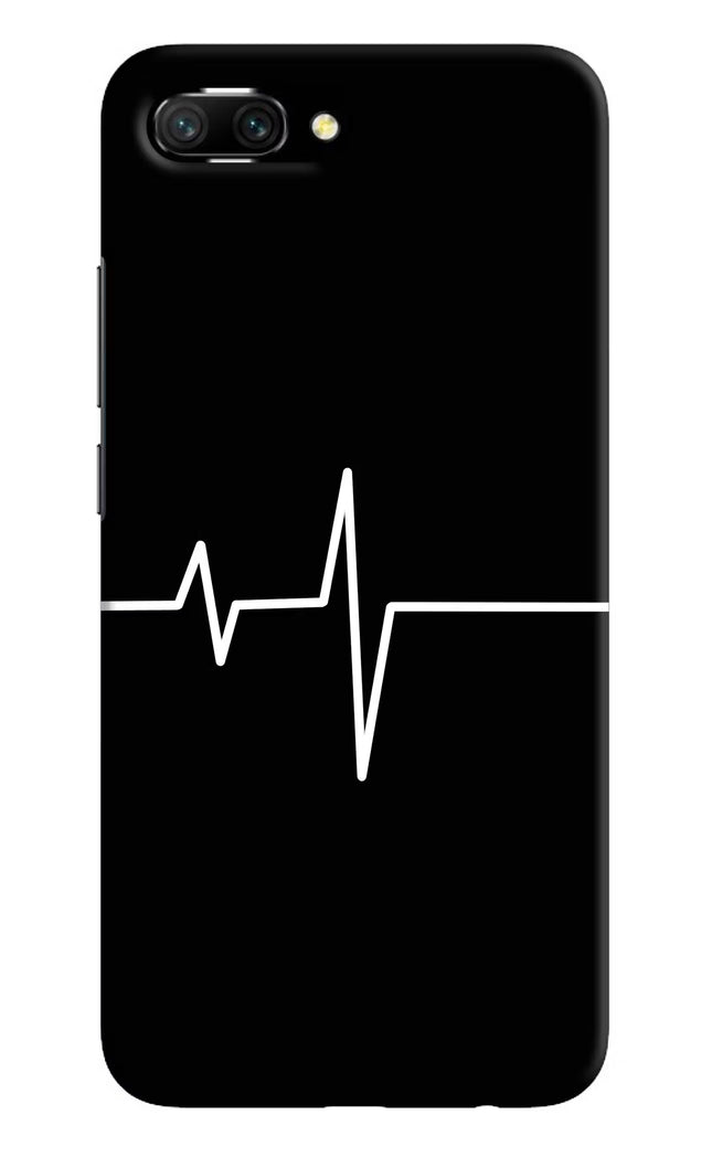 Heart Beats Honor 10 Hard Case Back Cover by Casekaro