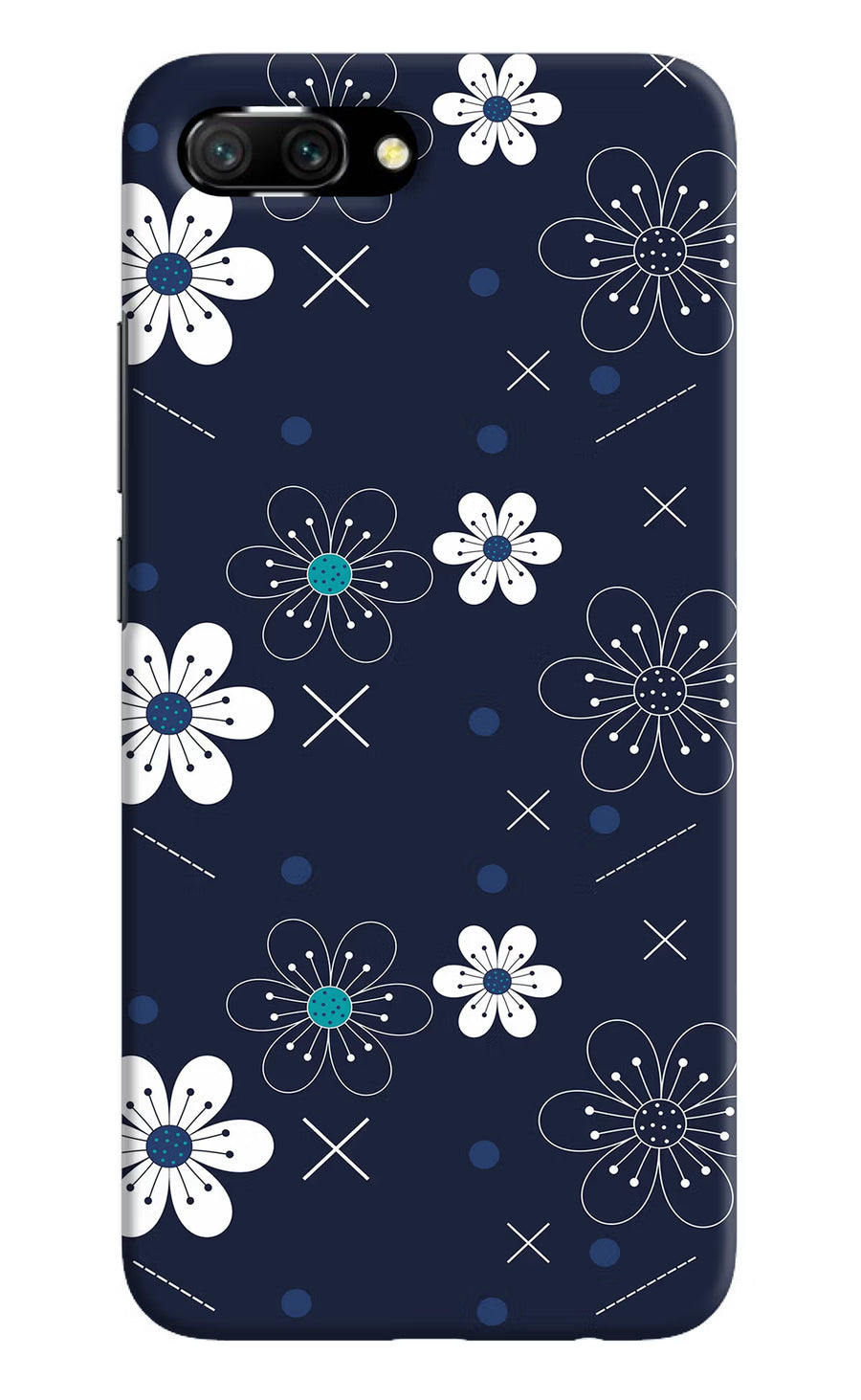 Flowers Honor 10 Back Cover, Hard case