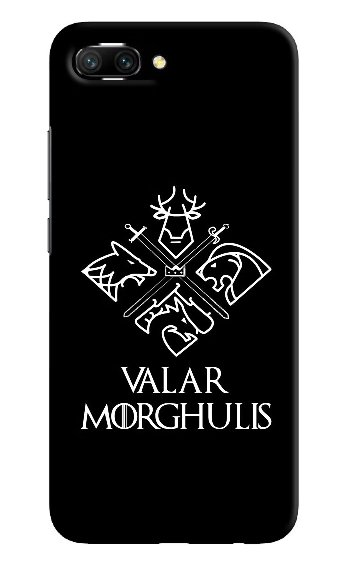 Valar Morghulis | Game Of Thrones Honor 10 Hard Case Back Cover by Casekaro