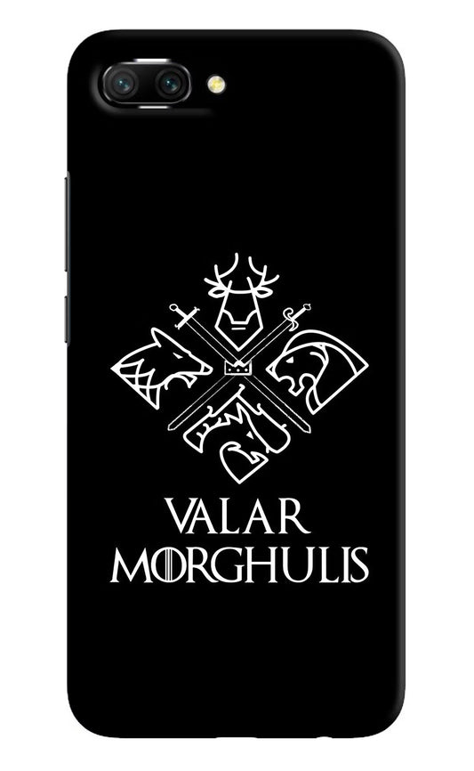 Valar Morghulis | Game Of Thrones Honor 10 Hard Case Back Cover by Casekaro
