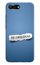 Be Original Honor 10 Hard Case Back Cover by Casekaro
